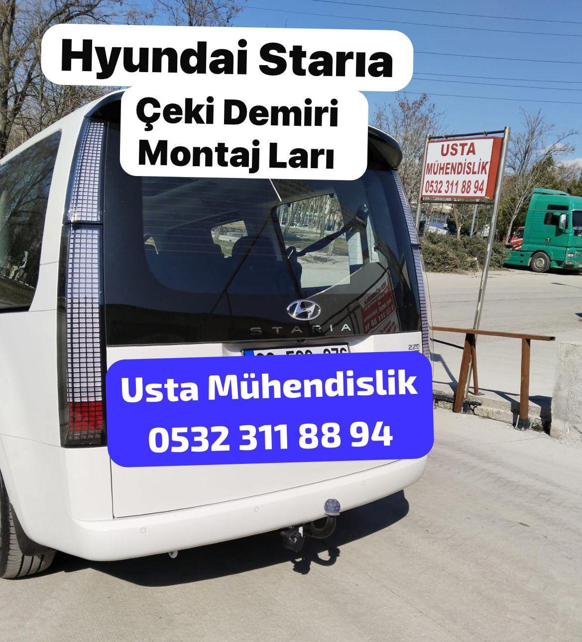 HYUNDAİ STARİA çeki demri ankara çeki demiri montajı ve araç proje ankarausta mühendislik
05323118894